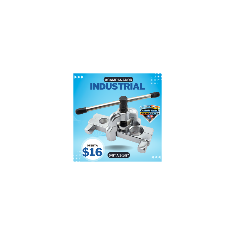 ACAMPANADOR INDUSTRIAL DE TUBERIA 5/8 a 1-1/8 DSZH CT-203