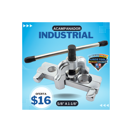 ACAMPANADOR INDUSTRIAL DE TUBERIA 5/8 a 1-1/8 DSZH CT-203