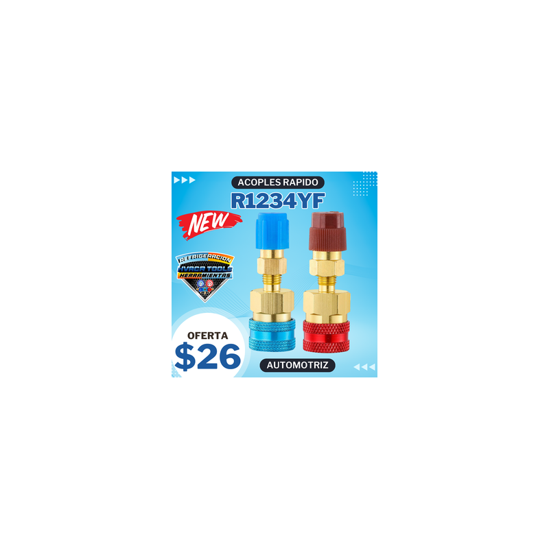 ACOPLES RAPIDO R1234yf