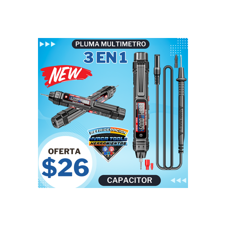 MULTIMETRO TIPO PLUMA 3 EN 1 ANENG A3005B